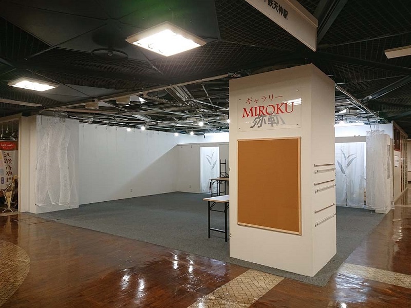 個展やグループ展、展示販売会に最適な福岡PARCO隣接のギャラリースペース